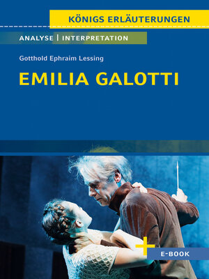 cover image of Emilia Galotti von Gotthold Ephraim Lessing--Textanalyse und Interpretation